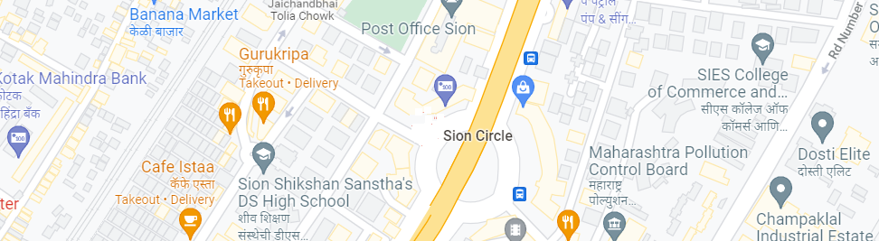 Dosti Sion Location Map